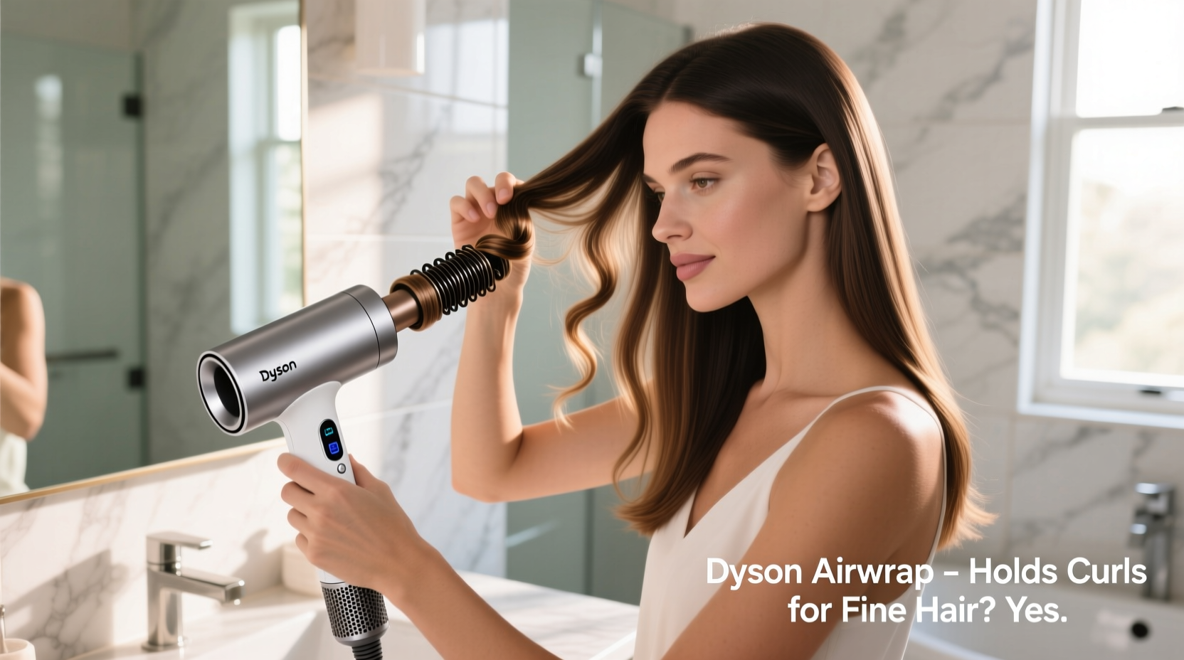 is a dyson airwrap worth it for fine hair or will the curls just fall out immediately