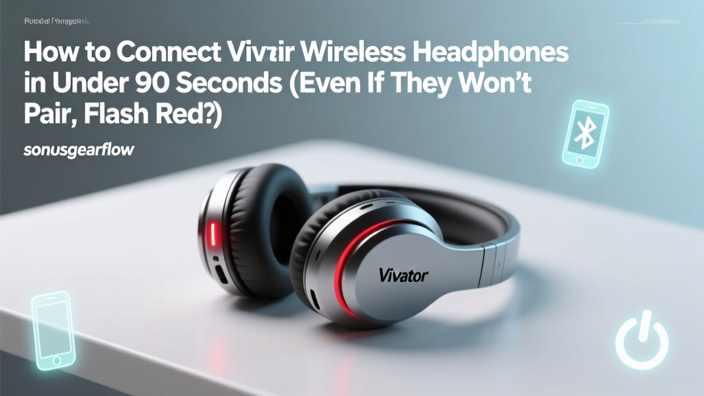 How To Connect Vivitar Wireless Headphones (2026)