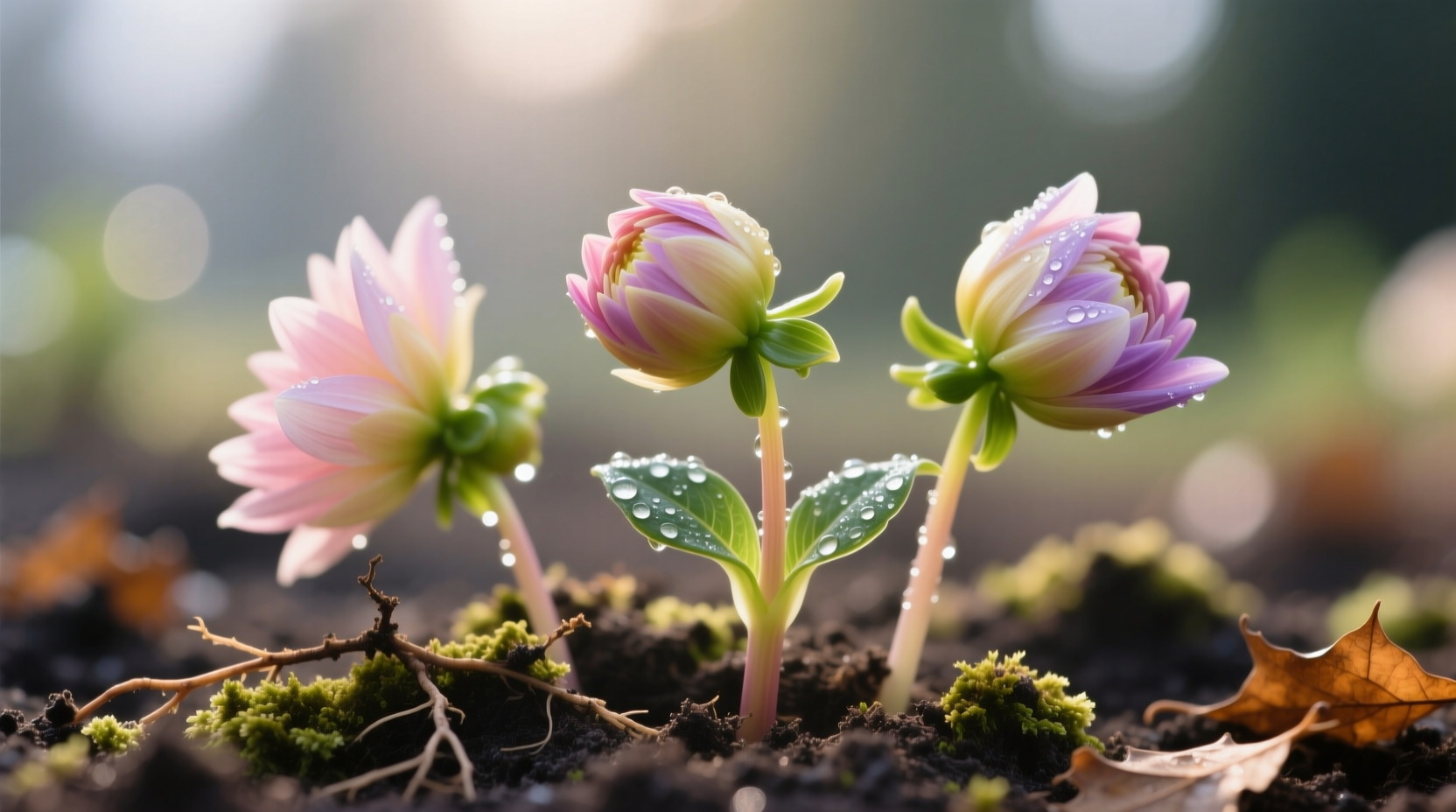 pre sprout dahlias