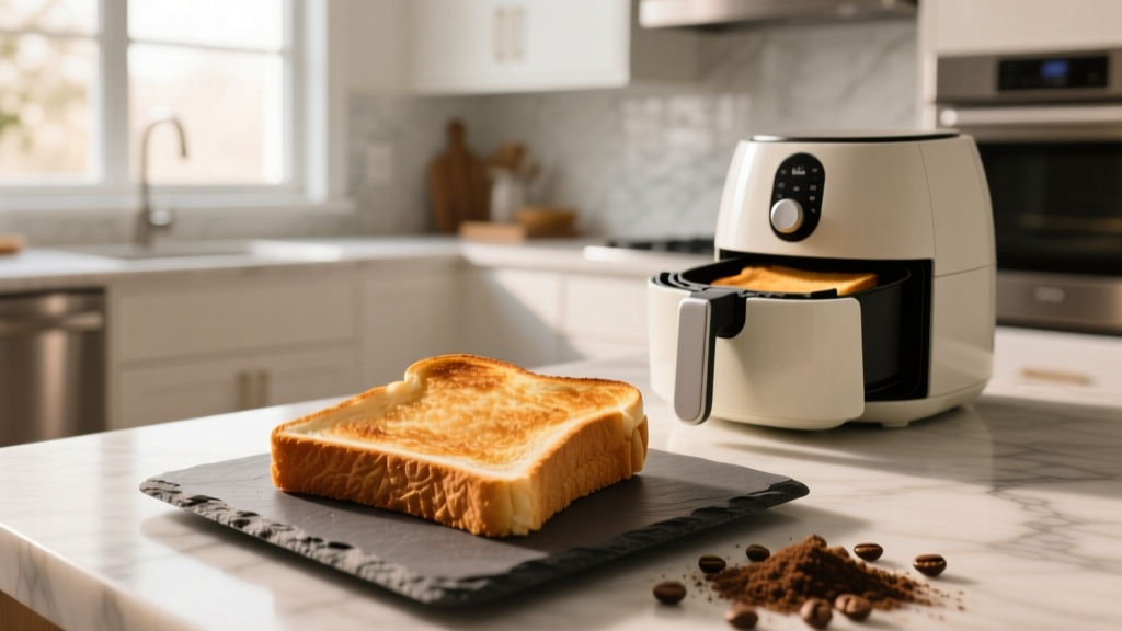 How to Bake Toast in an Air Fryer (Crispy, Even, Oil-Free)