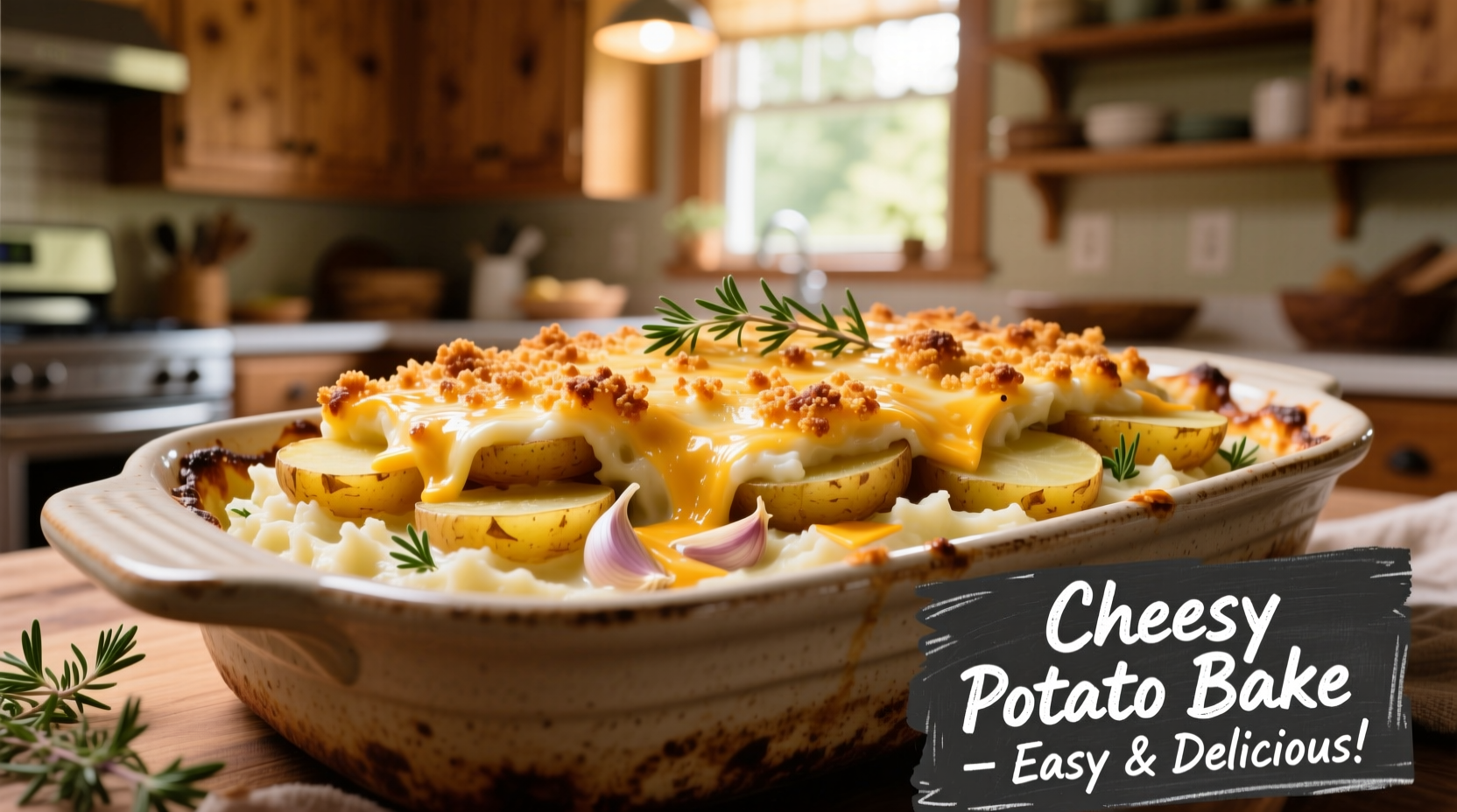 Perfect Cheese Potato Recipe: Creamy Inside, Crispy Outside