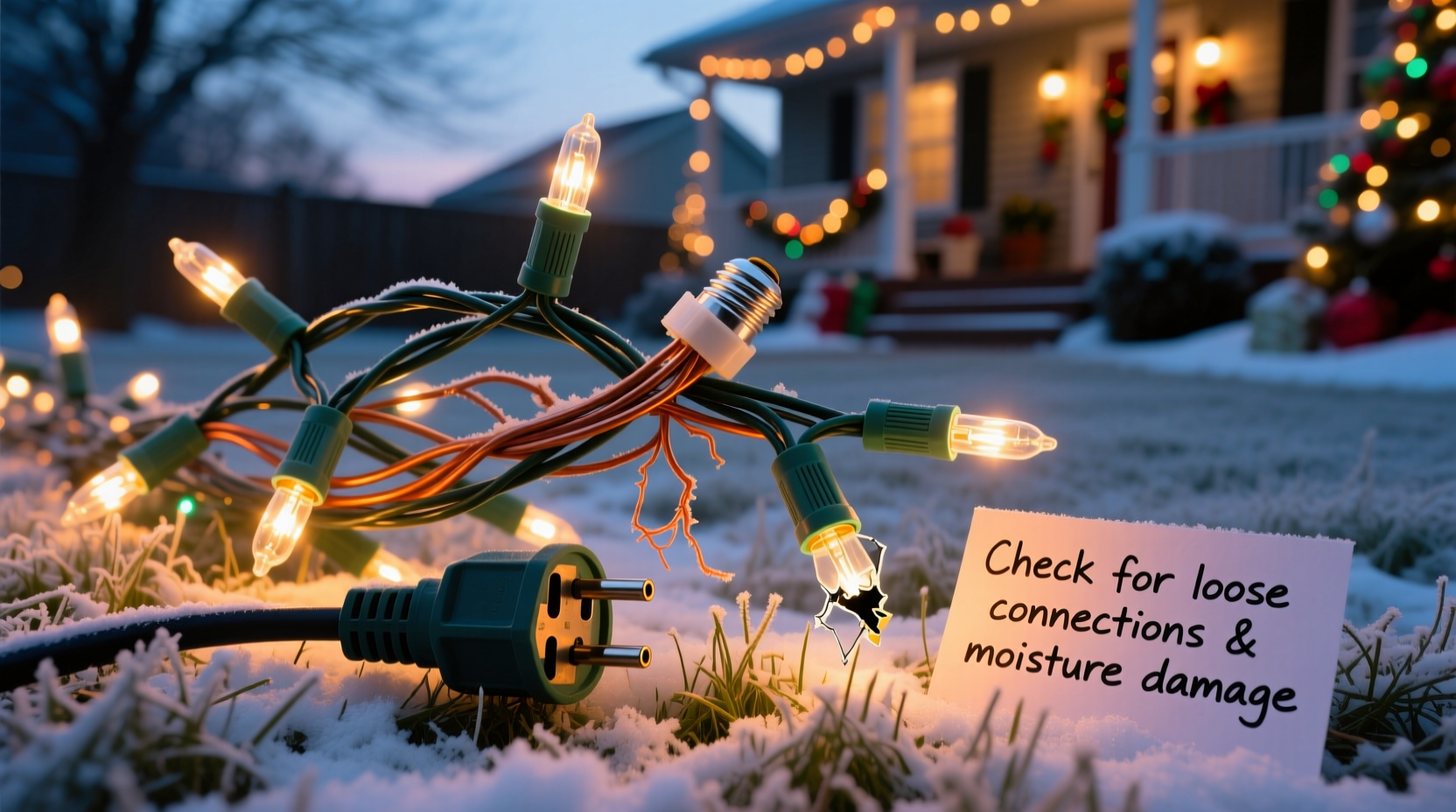 why do my outdoor christmas lights flicker troubleshooting electrical and connectivity issues