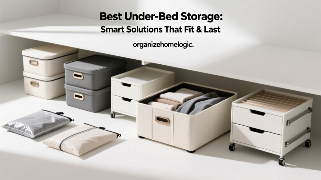 Best Under-Bed Storage: Smart Solutions That Fit & Last