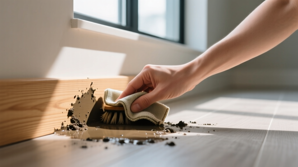 Tested: How to Get Mud Out of Baseboards in 5 Steps