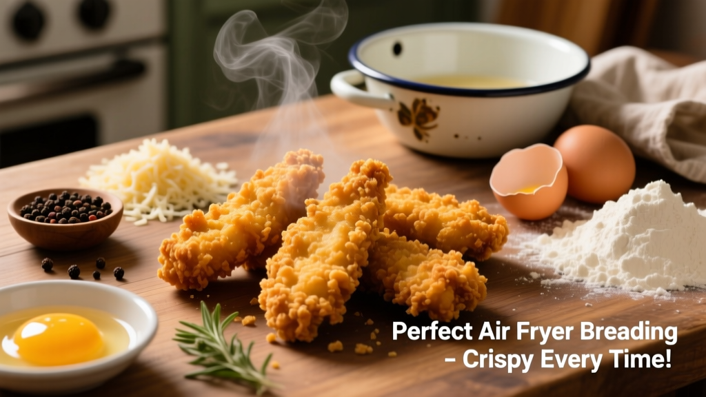 Crispiest Air Fryer Chicken Tenders Breading