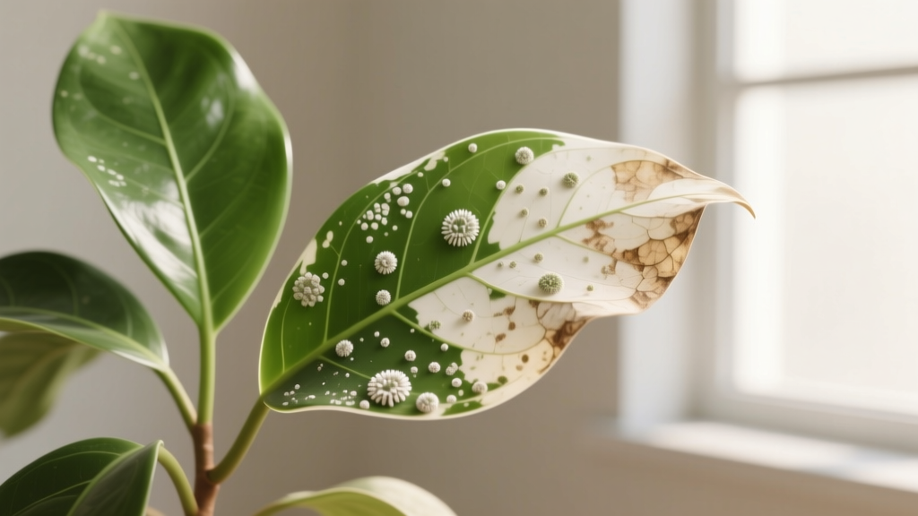 Why Indoor Plant Leaves Turn White — Causes & Fixes