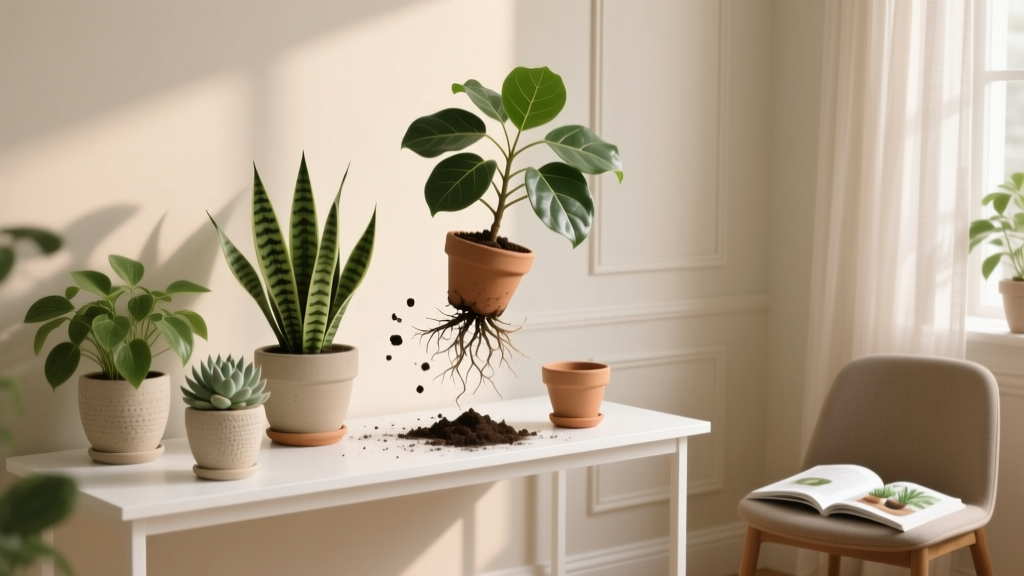 Water Indoor Plants After Repotting: The Right Way