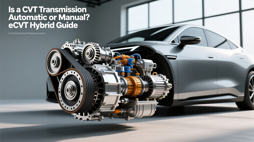 Is a CVT Transmission Automatic or Manual? eCVT Hybrid Guide