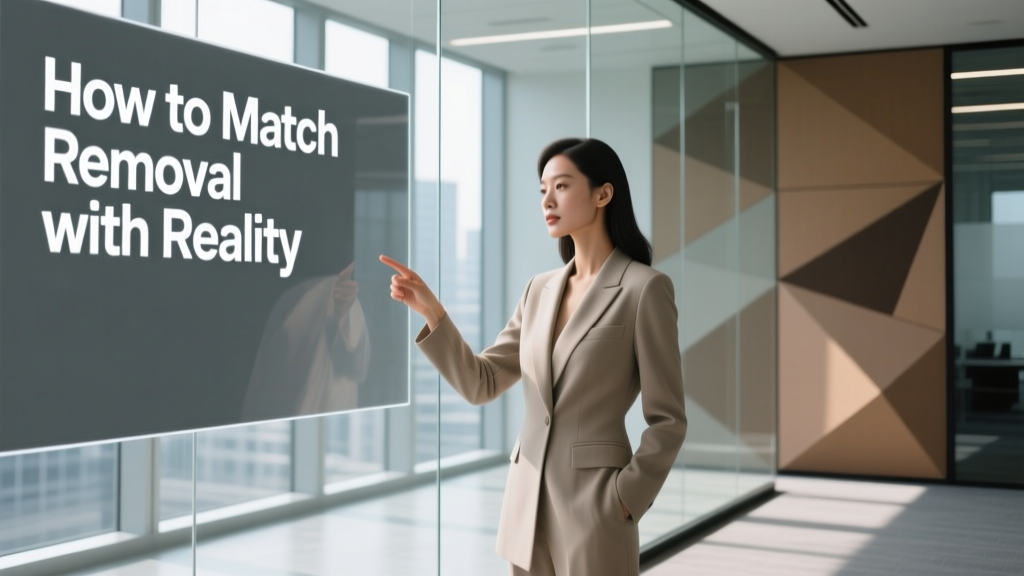 How To Match Removal With Real: A Precision Guide for Professional Cleaners and Facility Managers
