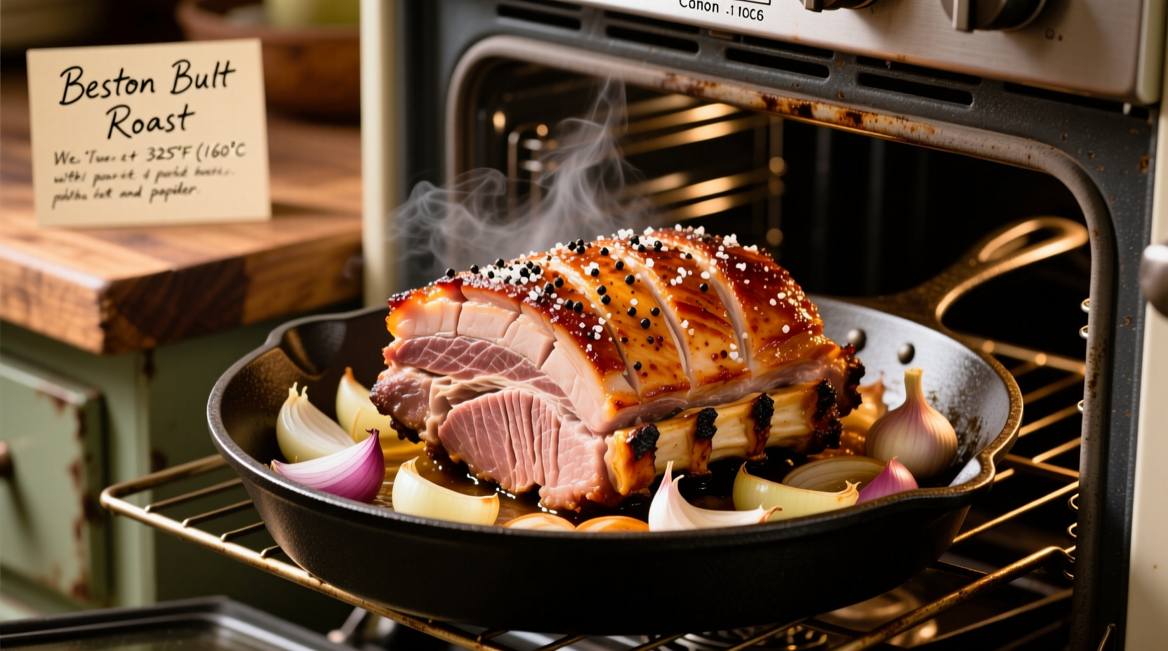 how to cook pork boston butt in oven