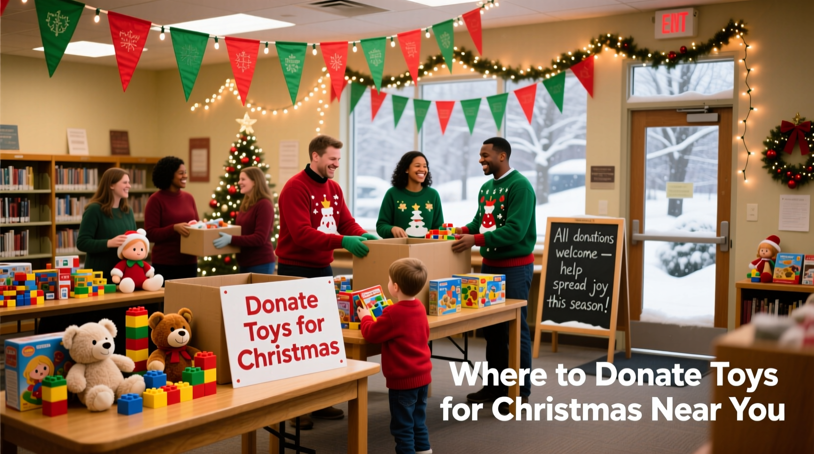 where can i donate toys for christmas near me