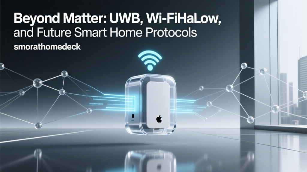 Beyond Matter: UWB, Wi-Fi HaLow, and Future Smart Home Protocols