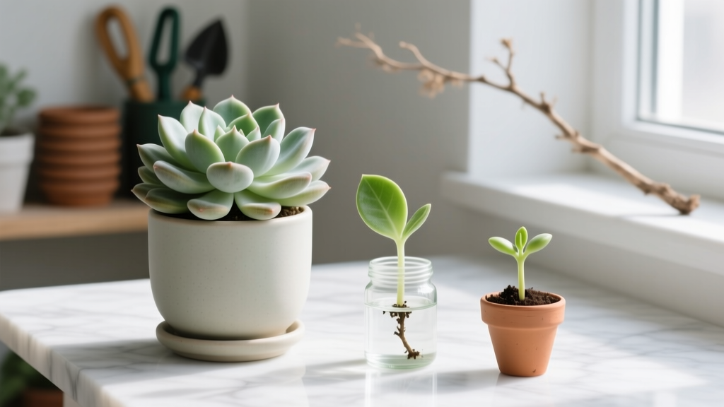 Non-Flowering Plush Plant Propagation Guide
