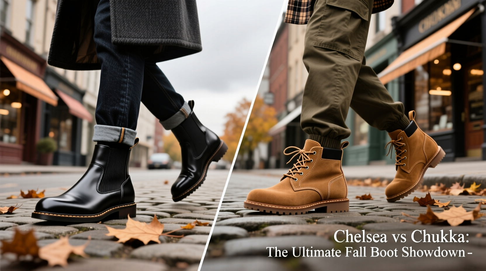 chelsea boots vs chukka boots which is the more versatile fall staple