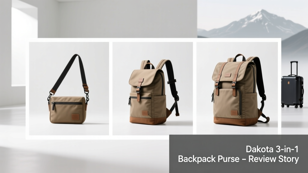 Dakota 3-in-1 Backpack Purse Story Review: Function, Fit, and Real-World Field Testing Across 12 Cities