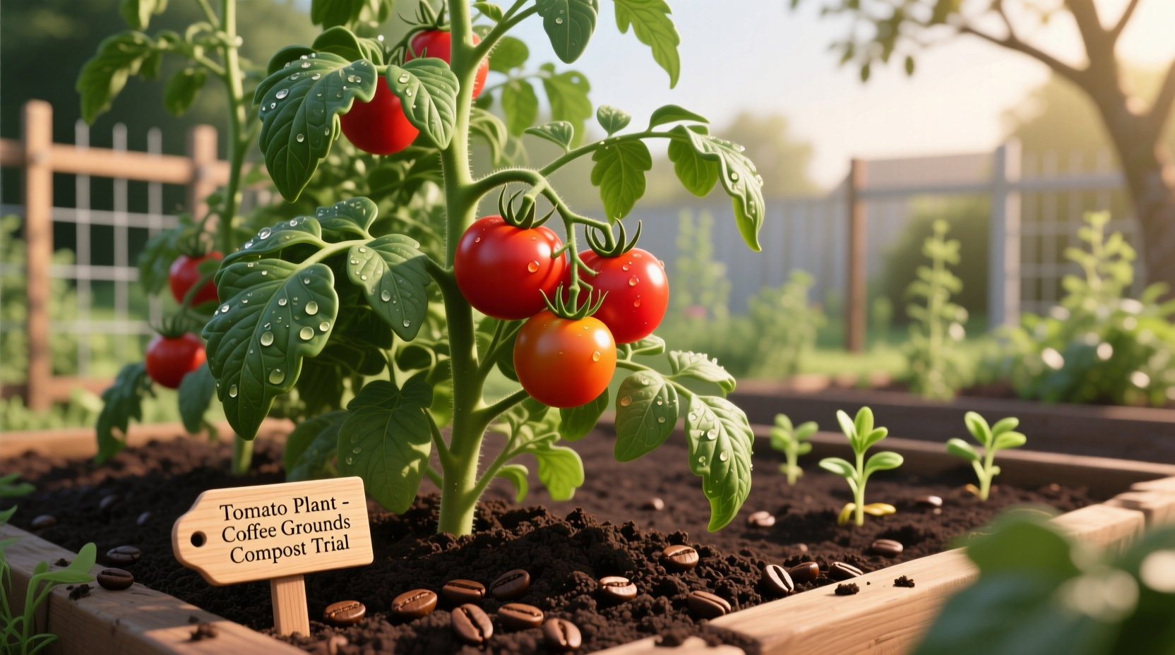 Coffee Grounds for Tomato Plants: Science-Backed Application Guide