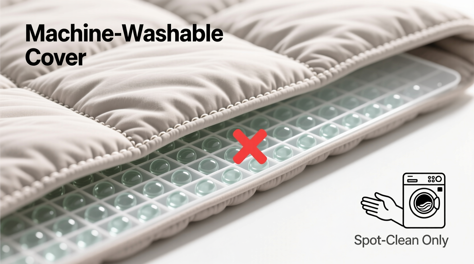 how to clean a weighted blanket safely