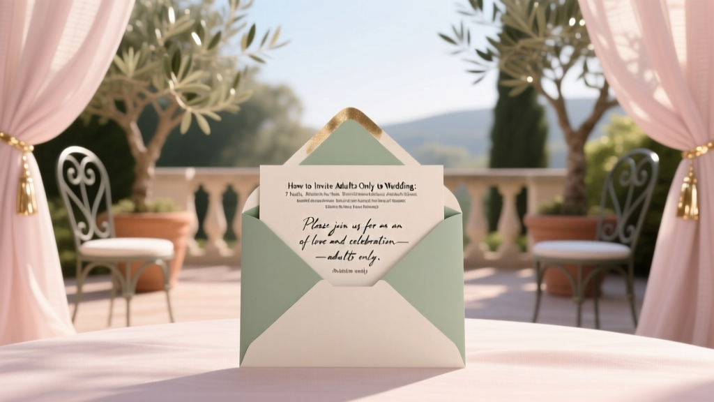 Adults-Only Wedding: 7 Tactful Inviting Steps (2026)