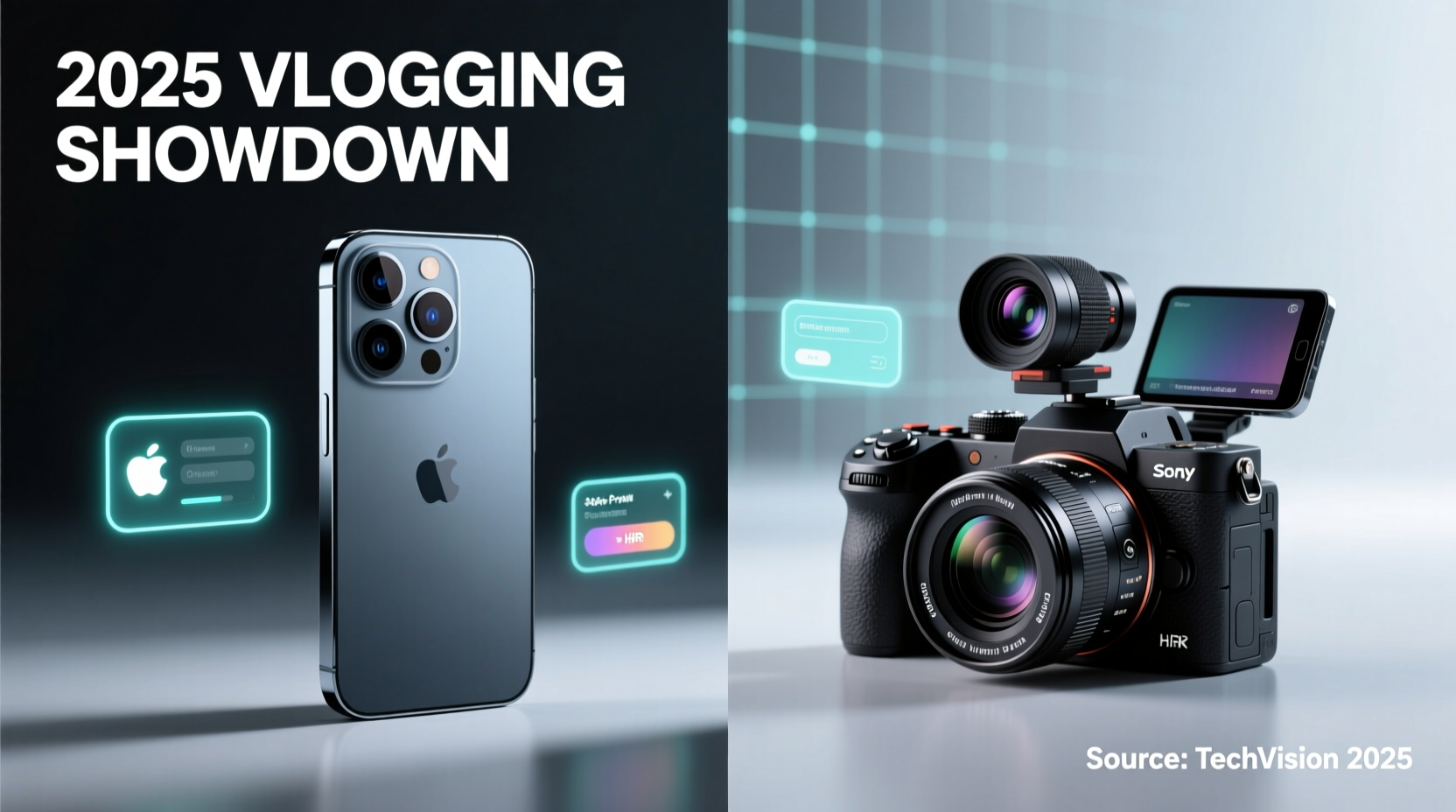best camera for vlogging in 2025 smartphone or dedicated mirrorless
