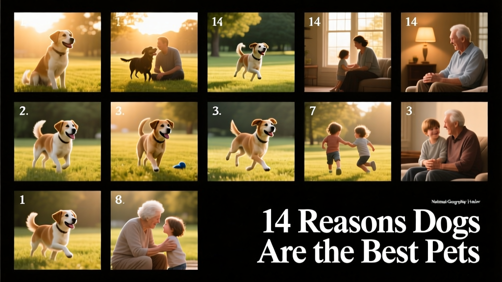14 reasons dogs are the best pets: benefits of having a dog