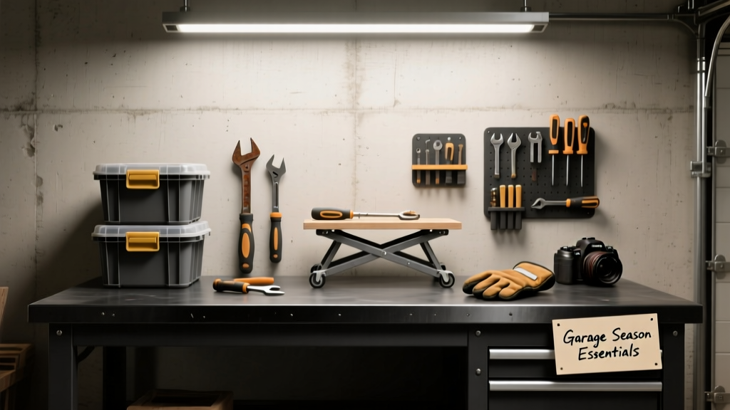 Garage Season Essentials: Tools, Storage, and Maintenance Gear That Actually Hold Up