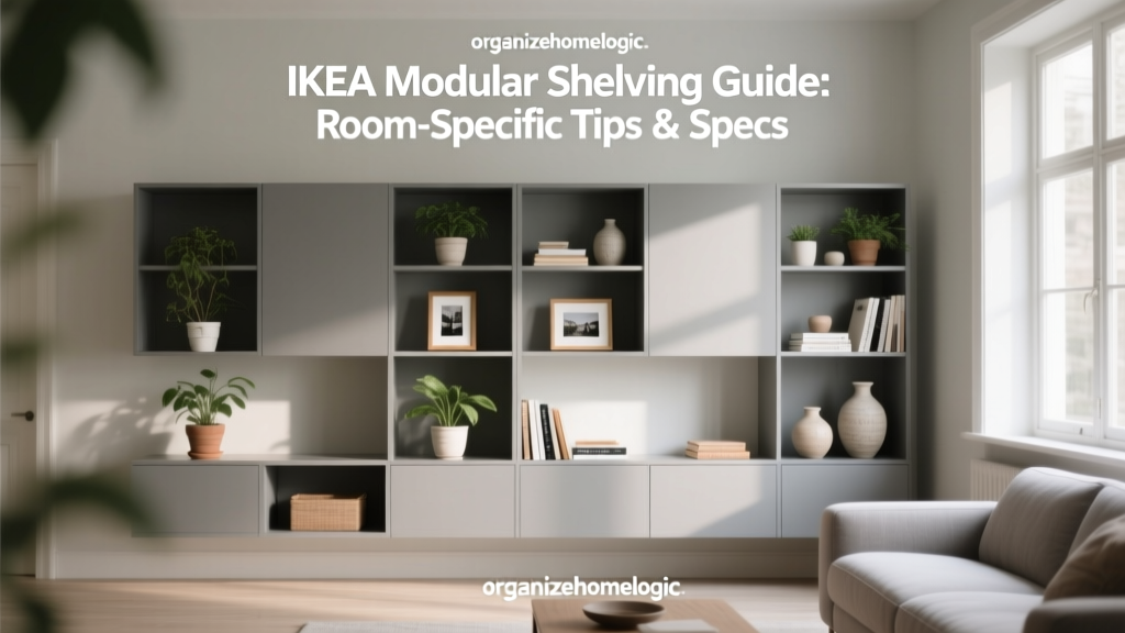 IKEA Modular Shelving Guide: Room-Specific Tips & Specs