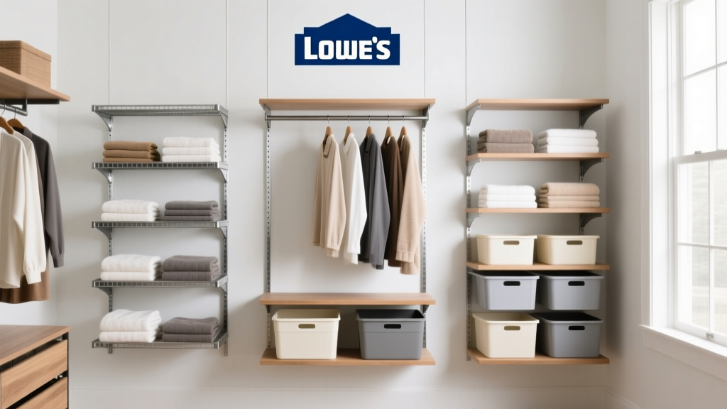 Best Shelving Units for Closets at Lowe's (2024 Guide)