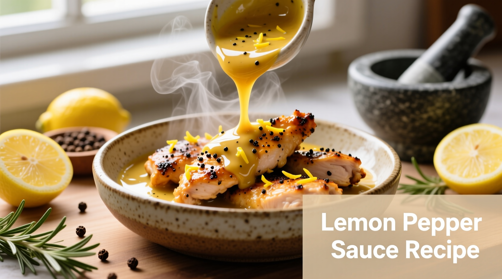 Perfect Homemade Lemon Pepper Sauce Recipe in 10 Minutes