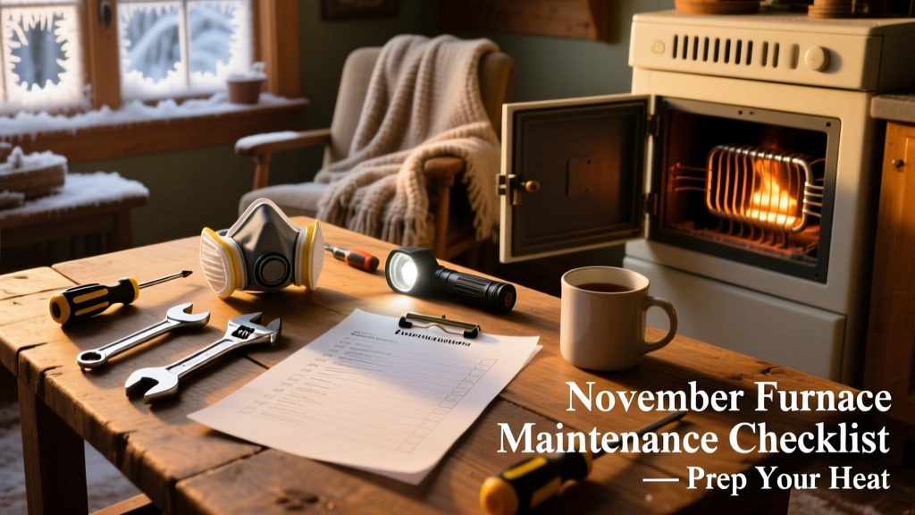 November Furnace Maintenance Checklist: Prep Your Heat
