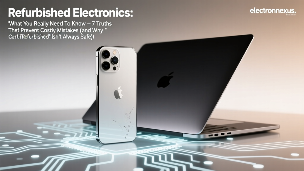 Refurbished Electronics What You Really Need To Know: 7 Truths That Prevent Costly Mistakes (and Why 'Certified Refurbished' Isn’t Always Safe)