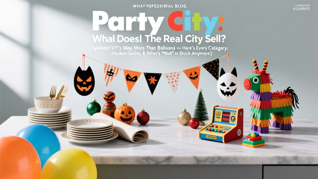 What Does Party City Sell? Full Inventory Breakdown