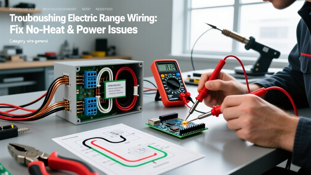 Troubleshooting Electric Range Wiring: Fix No-Heat & Power Issues