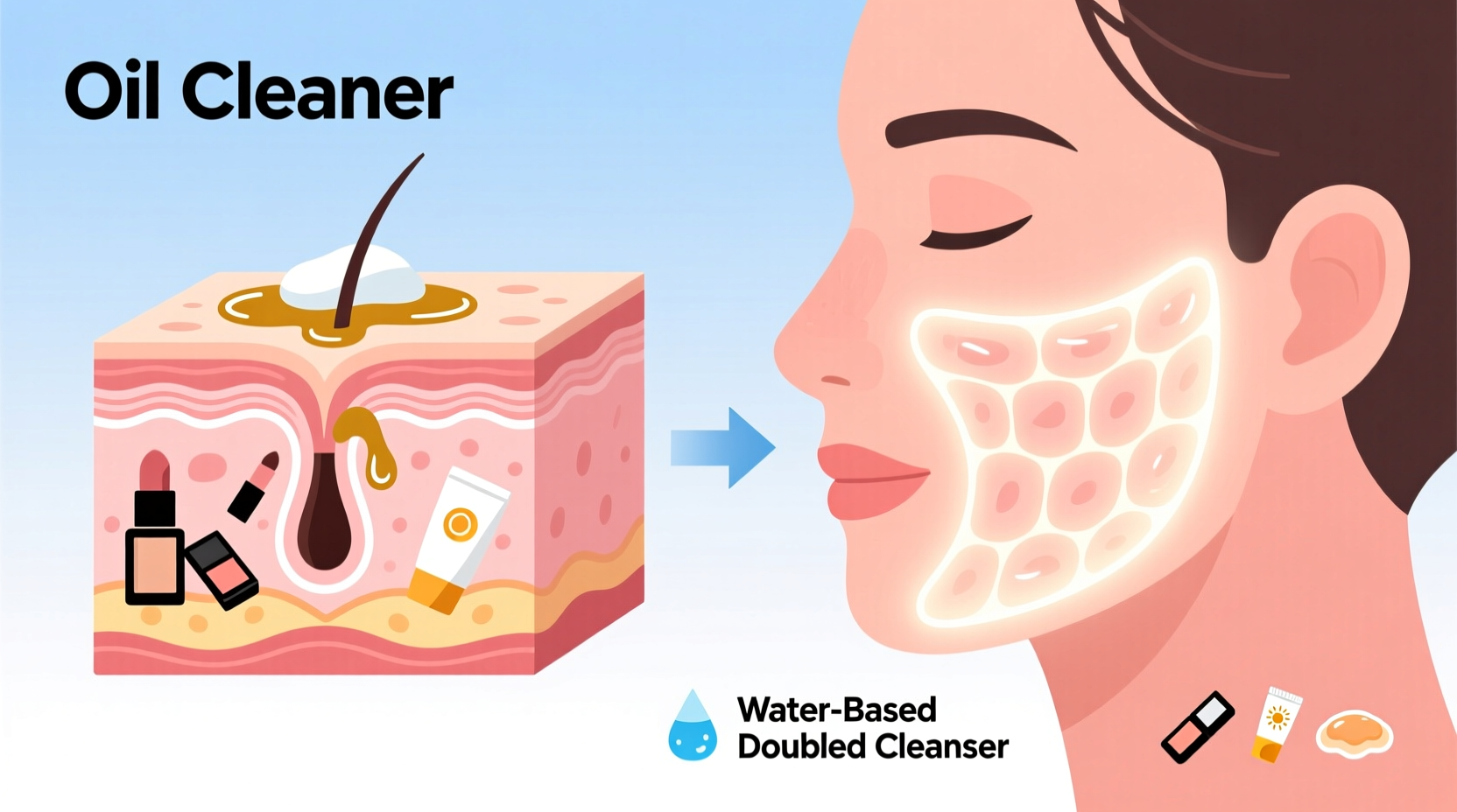 is double cleansing necessary or just an extra step for glowing skin