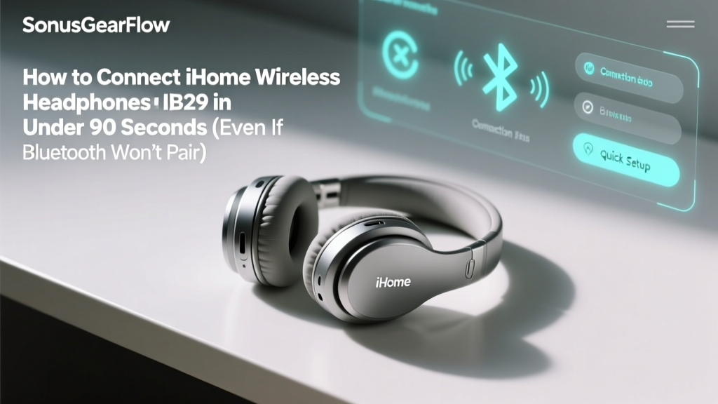 iHome IB29 Bluetooth Pairing: Fix 'Device Not Found' (2026)