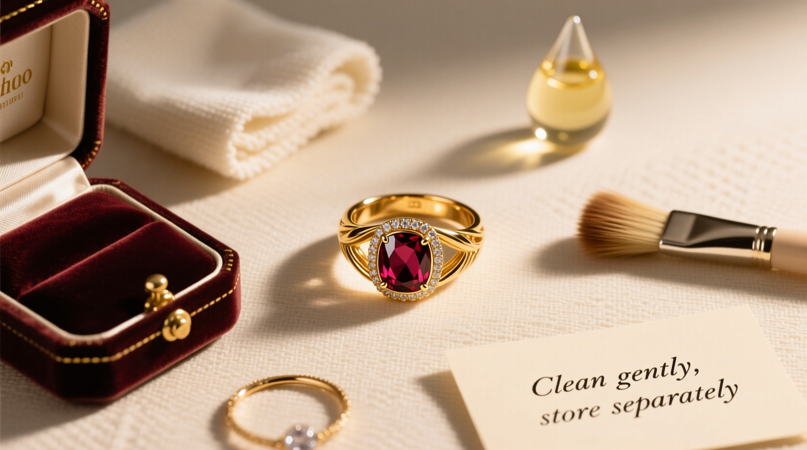 how do i care for my rubedo jewelry