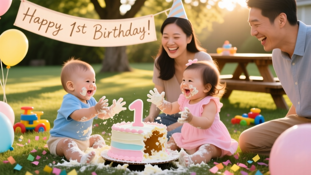 First Birthday Cake Smash Ideas for Baby Boys and Girls: Safe, Fun & Photo-Ready Celebrations