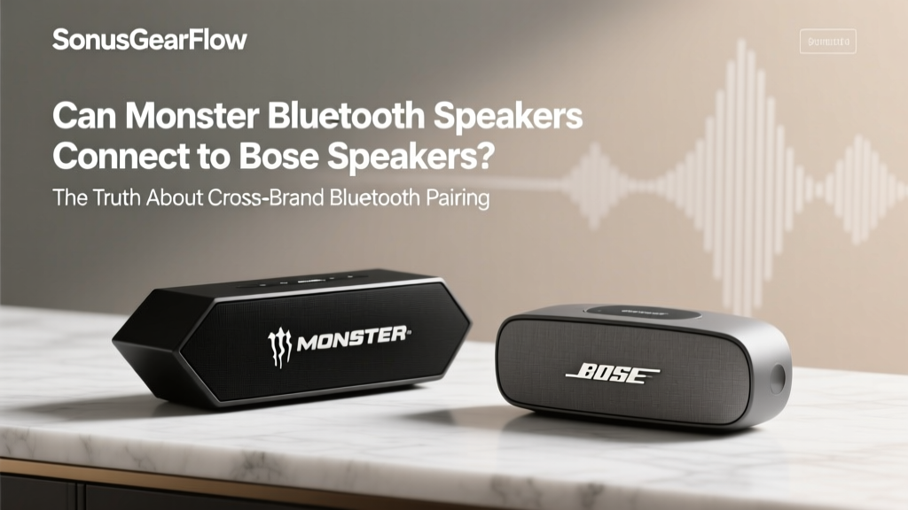 Monster & Bose Speaker Pairing: Truth (2026)