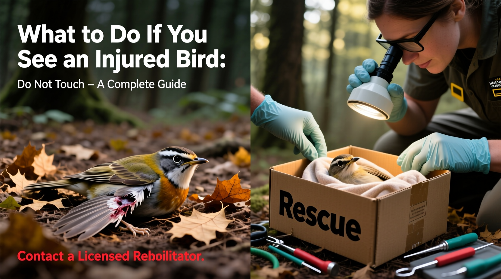 What to Do If You See an Injured Bird: A Complete Guide