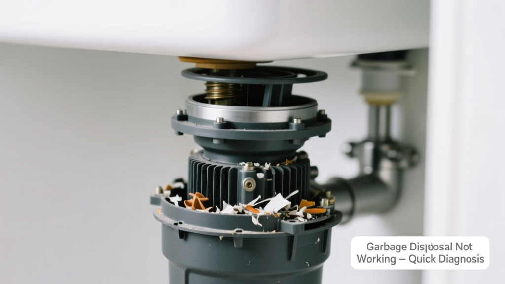 Garbage Disposal Not Working at All: Quick Diagnosis