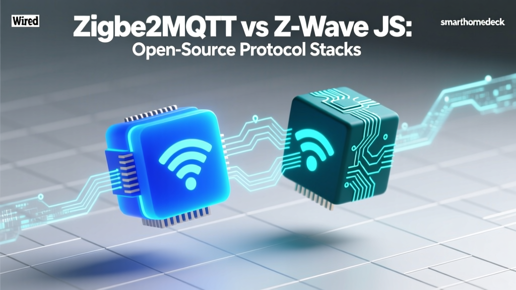 Zigbee2MQTT vs Z-Wave JS: Open-Source Protocol Stacks