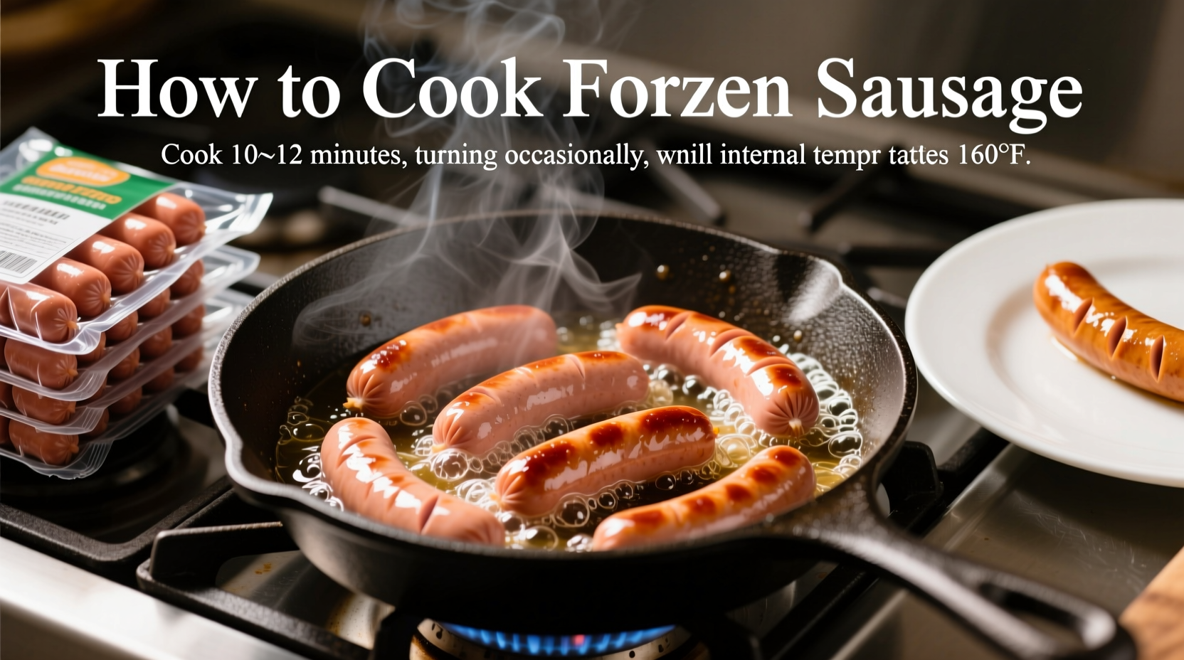 How to Cook Frozen Sausage: Safe Methods & Timing Guide