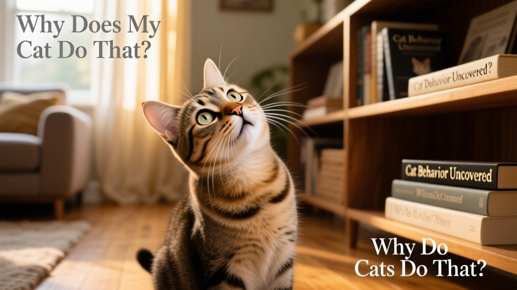 Why Does My Cat Do That? The Ins and Outs of Funny Cat Behaviors
