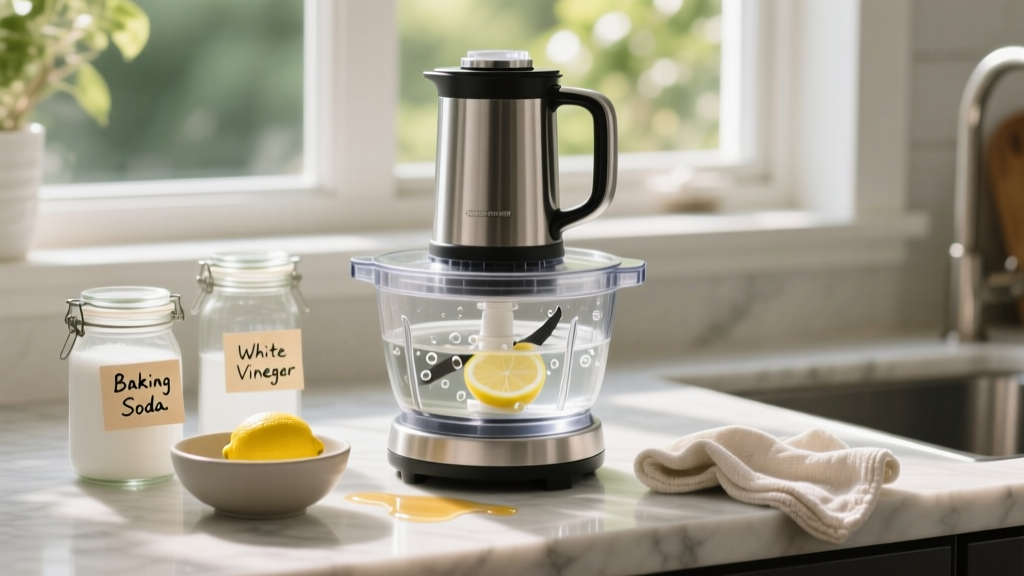 How to Clean Food Processor Without Commercial Products Fast