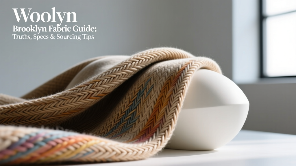 Woolyn Brooklyn Fabric Guide: Truths, Specs & Sourcing Tips