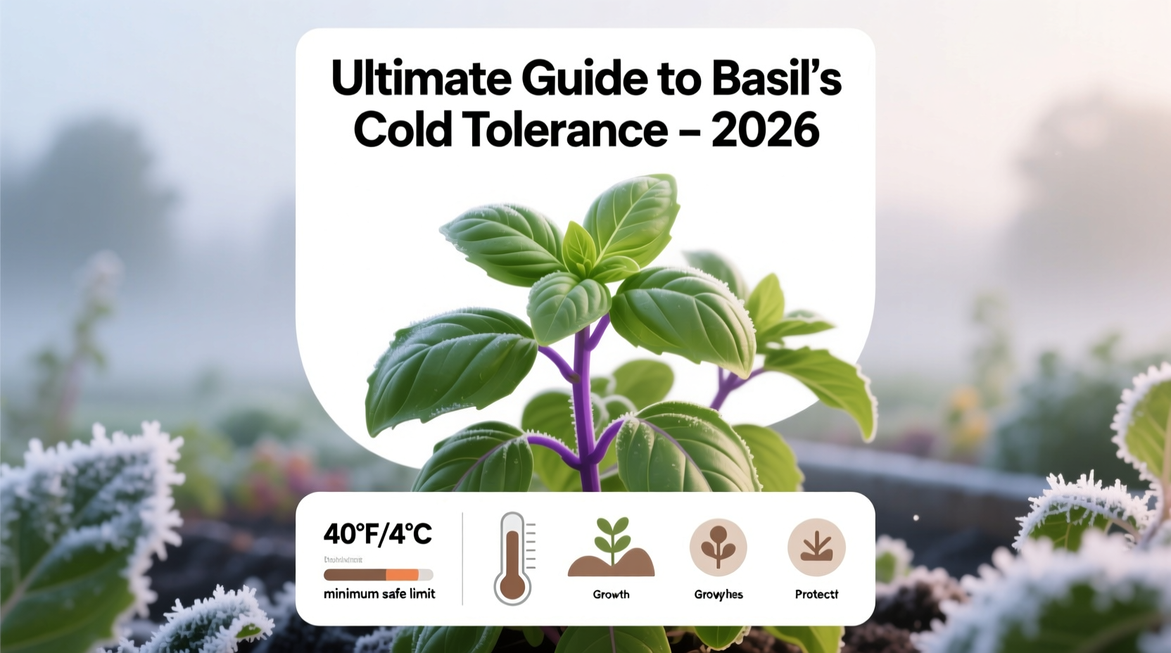 Basil Cold Tolerance Guide | TheHomeSprouts