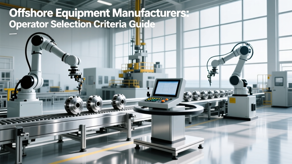 Offshore Equipment Manufacturers: Operator Selection Criteria Guide