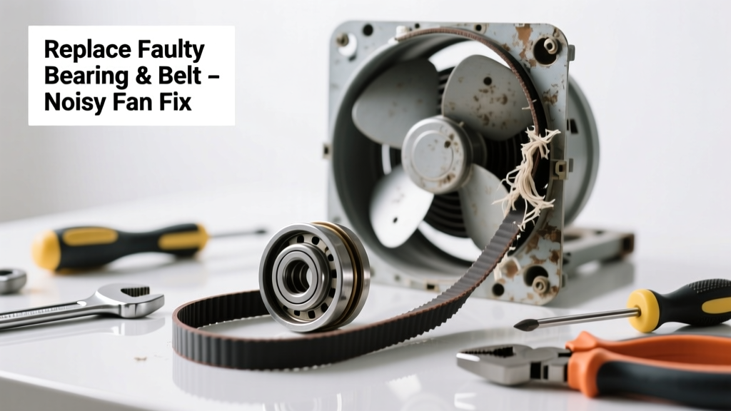 Whole House Fan Noisy? Replace the Faulty Bearing or Belt