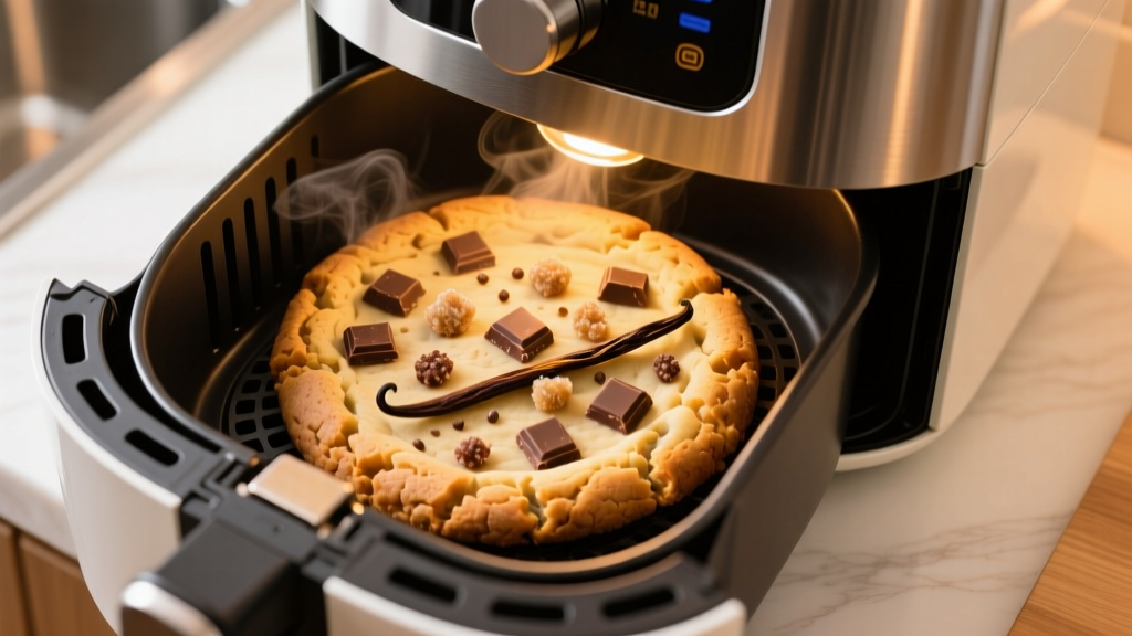 Giant Cookie in Air Fryer: Crispy Edges, Chewy Center