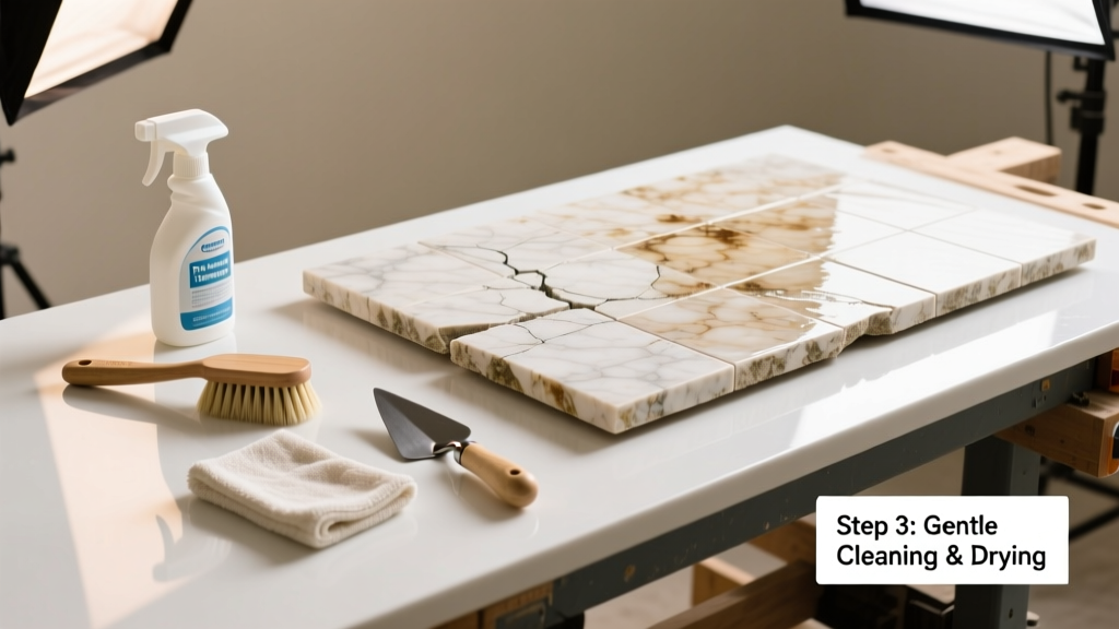How to Fix Stained Natural Stone Surfaces
