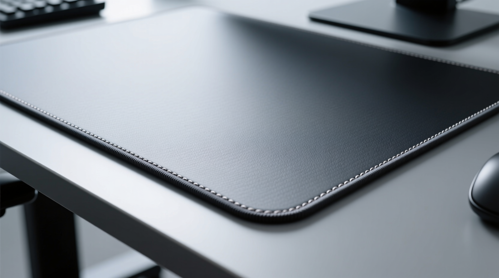 how to clean stitched edge gaming desk mats safely